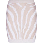 Balmain Skirts White AF1LB005KD48GAD