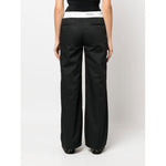 Palm Angels Trousers Black PWCA105S23FAB0011001
