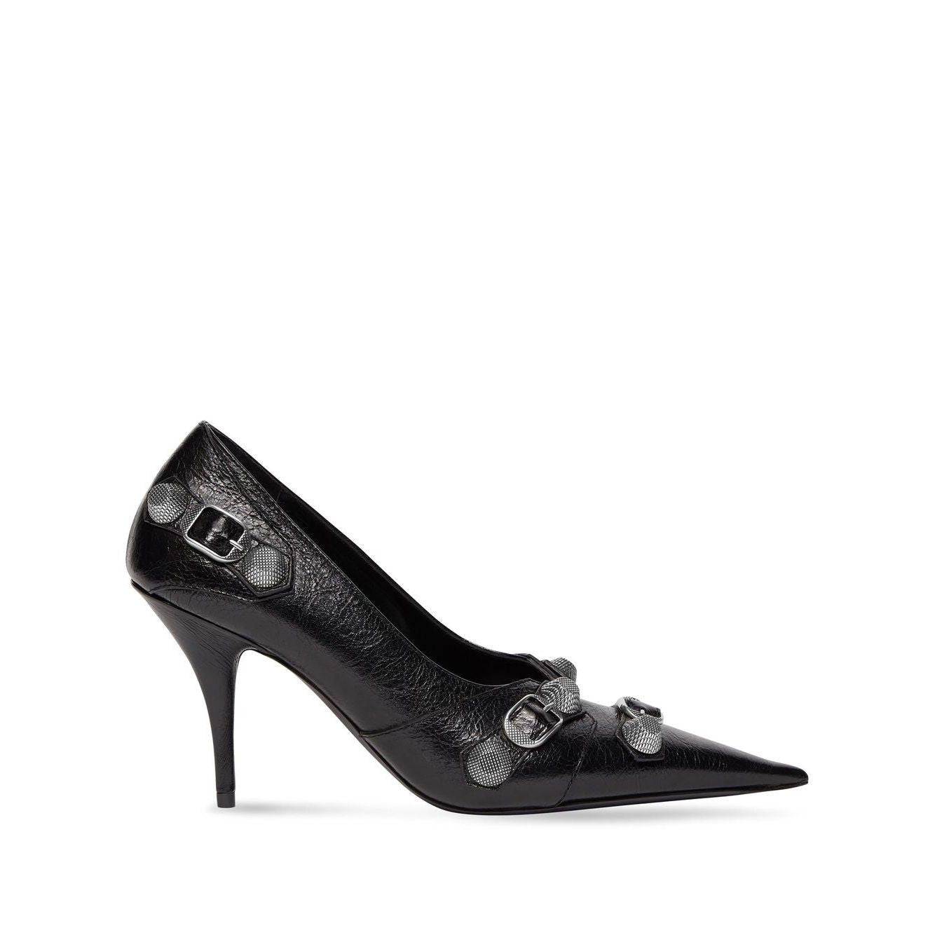 Balenciaga Cagole 90MM cracked heel pumps 714252WAD4E1081