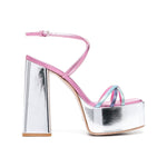 HAUS OF HONEY Sandals Silver HW308WANNABEMETALSILVER