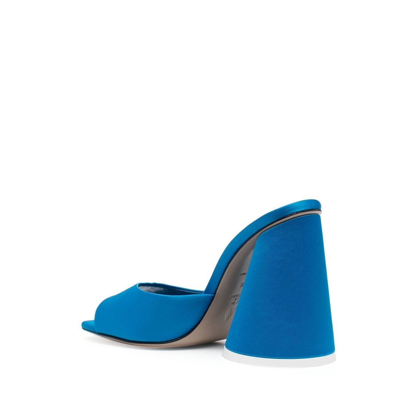 The Attico Sandals Clear Blue