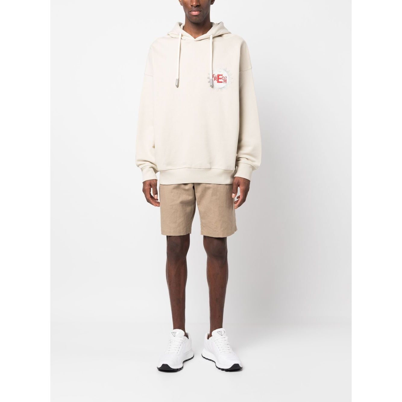 Emporio Armani cotton hoodie with logo Topwear