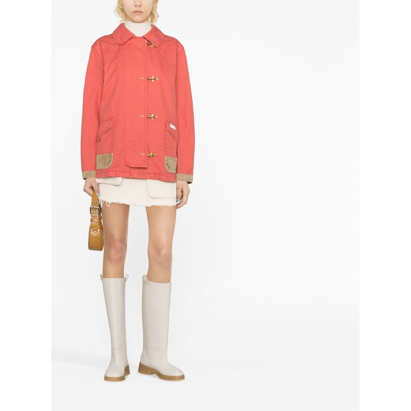Fay Coats Red MAW1246411LUC2R007