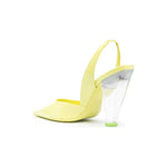 3JUIN With Heel Yellow 323S50010777202LACKLIME
