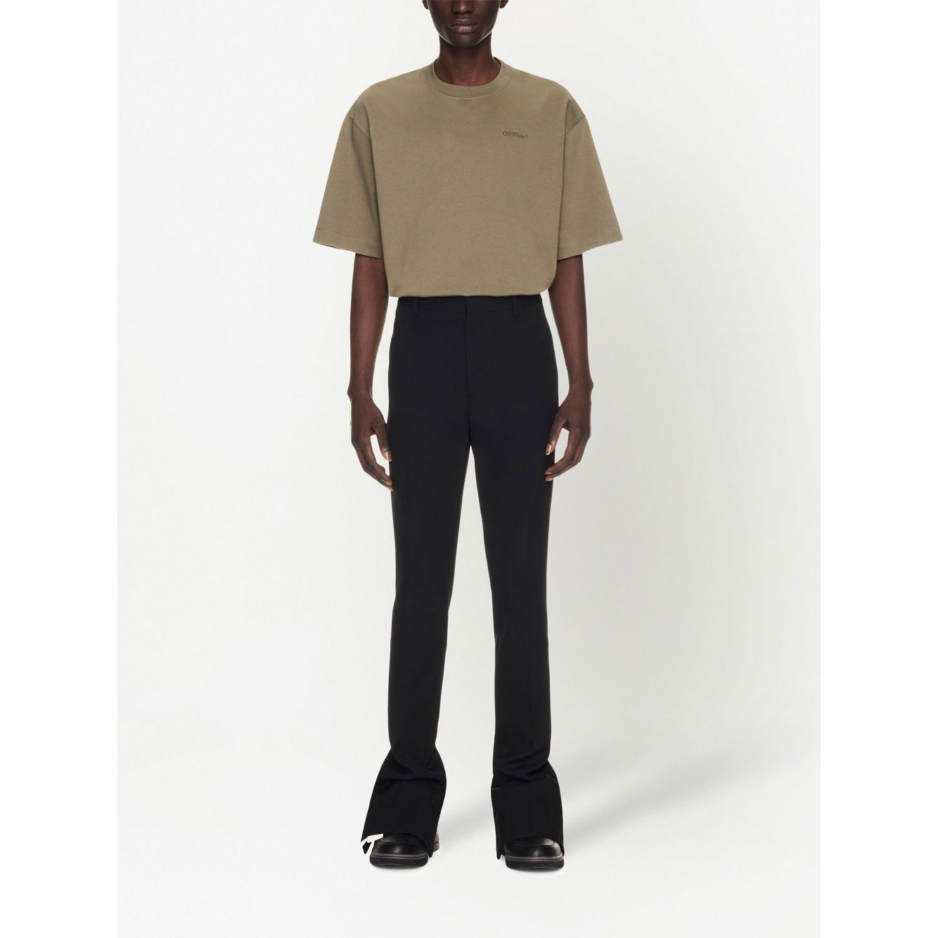 Off White Wool skinny trousers
