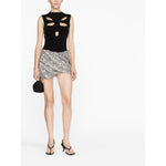 The Attico Skirts Silver 236WCS158E071002