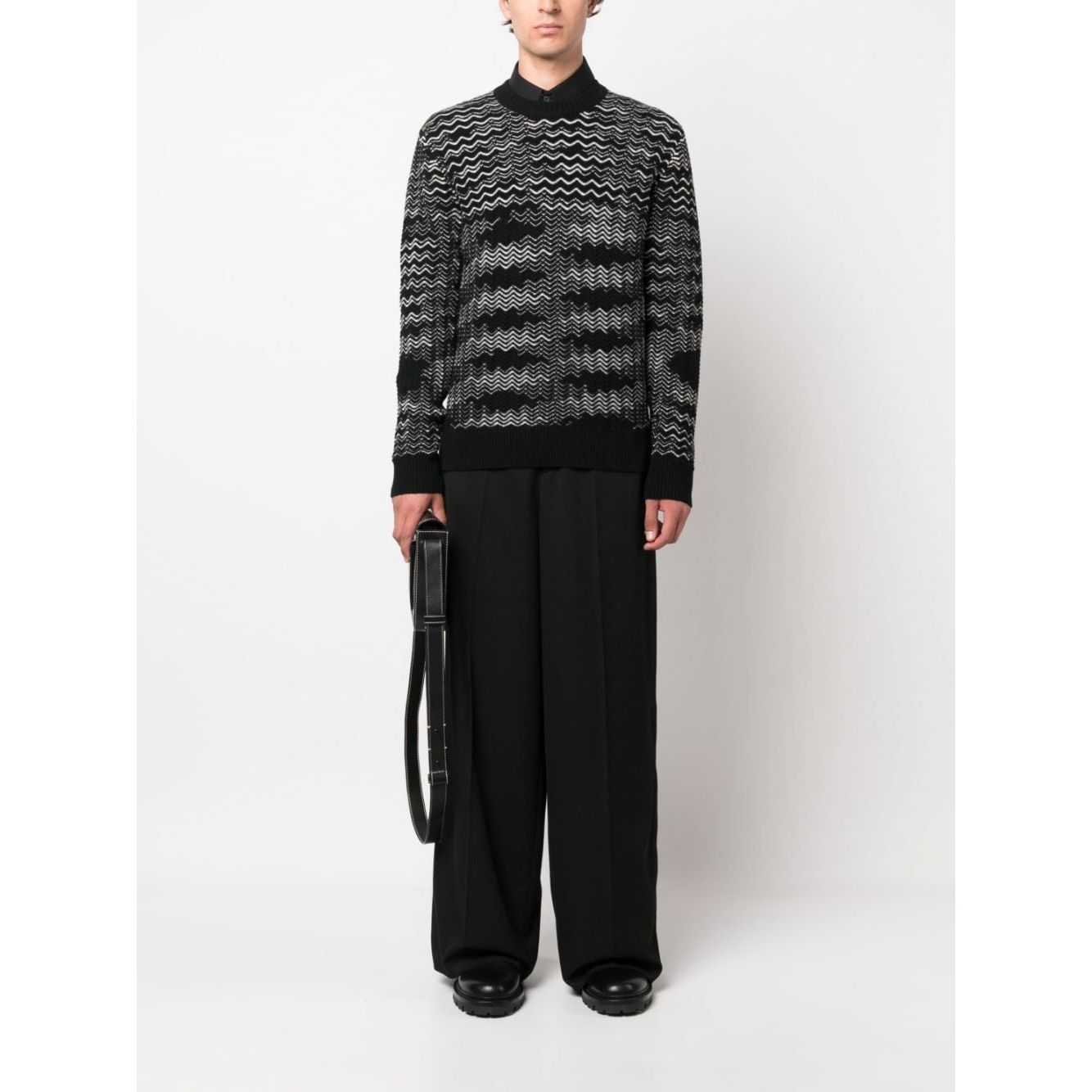 Missoni Sweaters Black Topwear