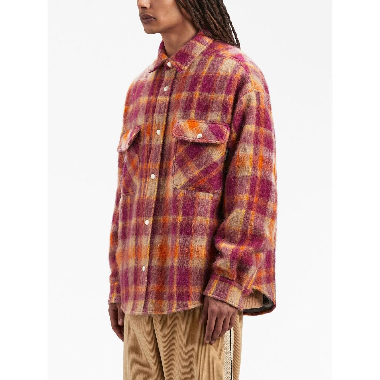 Palm Angels Jackets Bordeaux PMES012F23FAB0012861
