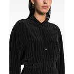 Iro Shirts Black ZEFIROWM18BLA01