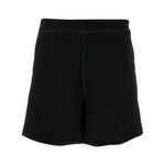 Ganni logo-patch shorts T3565099