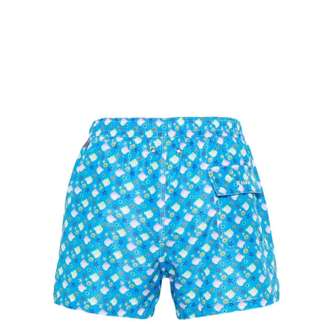 Kiton Sea clothing Clear Blue UCOM2CK0746D20003