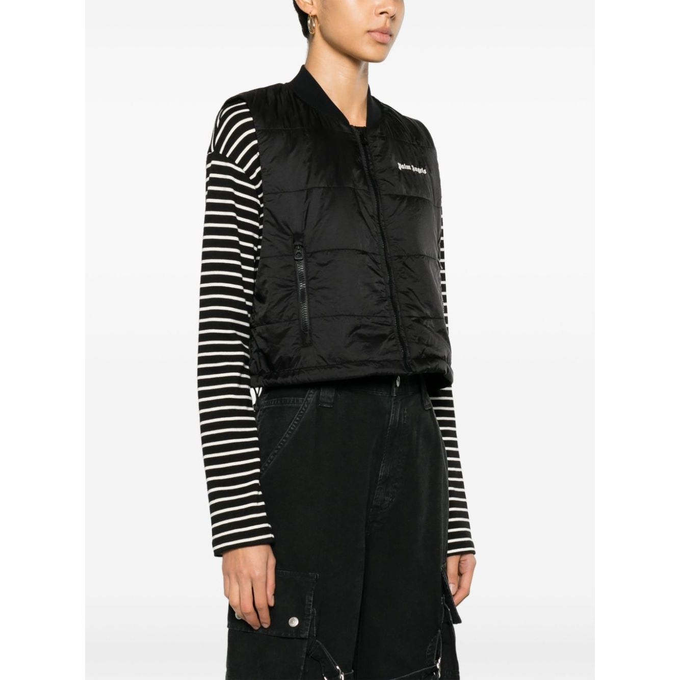 Palm Angels Sweaters Black PWEA118S24FAB0011003