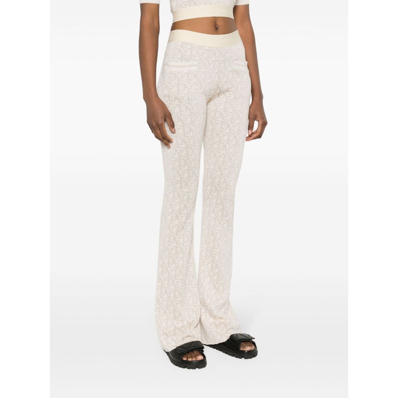 Palm Angels Trousers White PWHG026R24KNI0010361