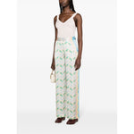 Casablanca Trousers White WPS24TR15201PINGPONGPRINT