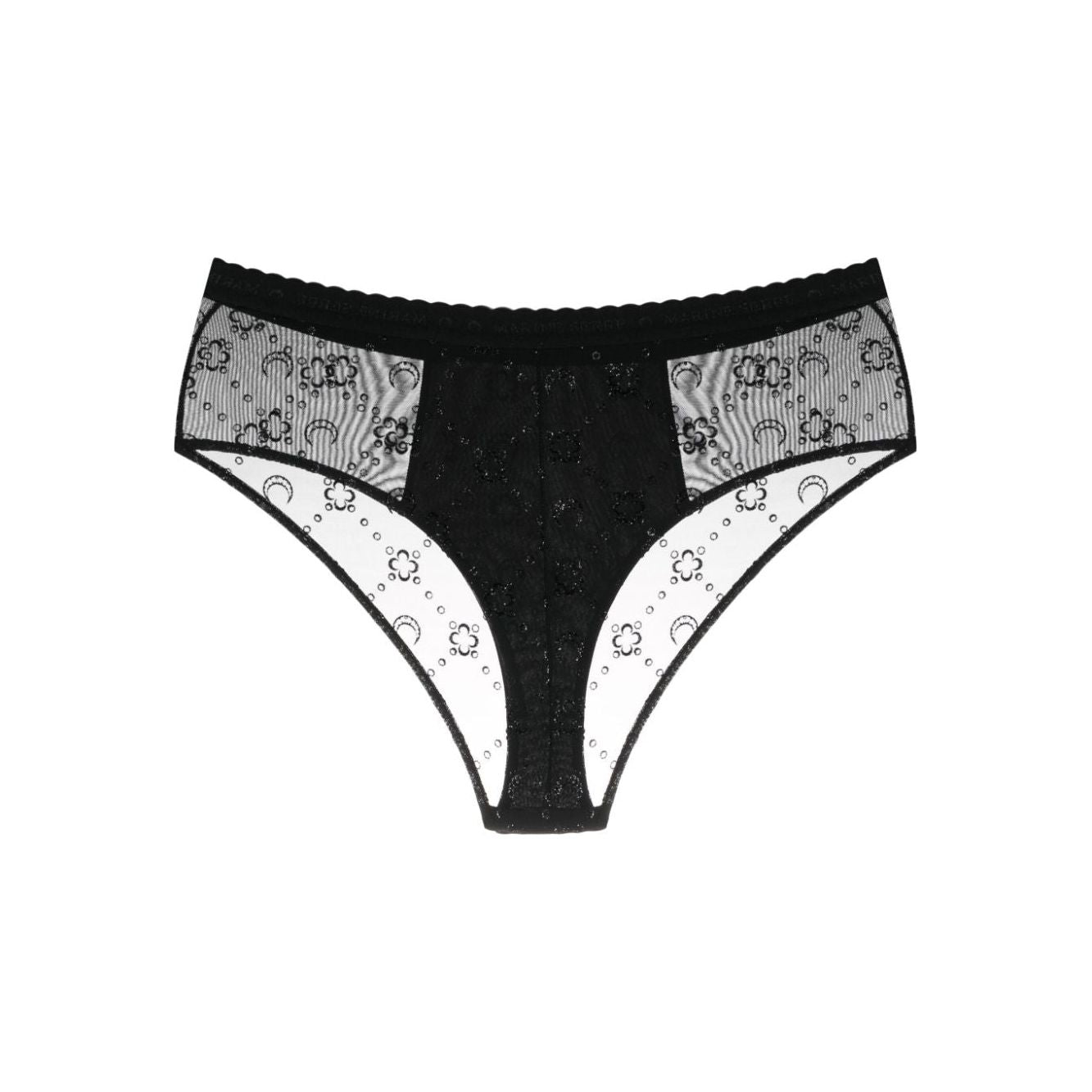 MARINE SERRE Underwear Black WUW054CJER0005BK99