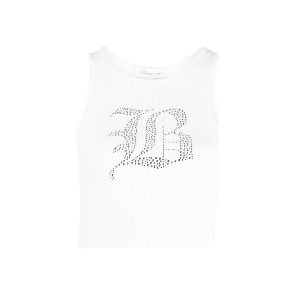 Blumarine Top White 2T049AN0100