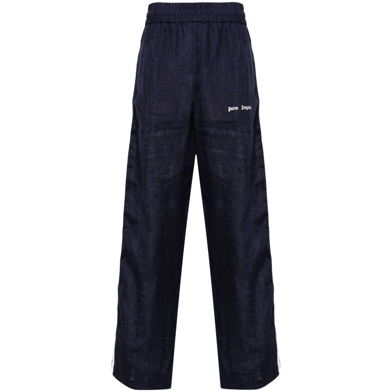 Palm Angels Trousers Blue PMCJ021S24FAB0034603