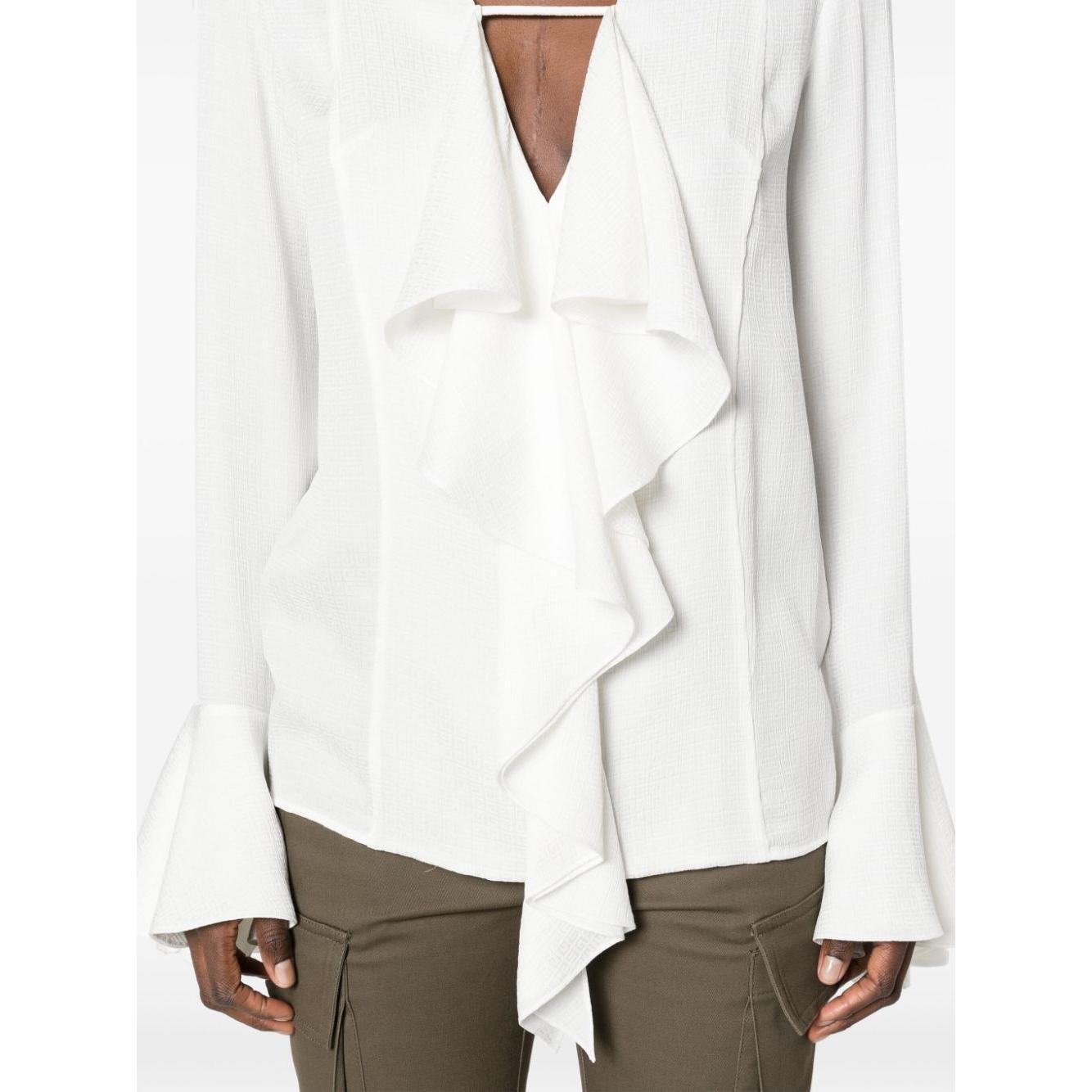 Givenchy Shirts White BW617J14W0100