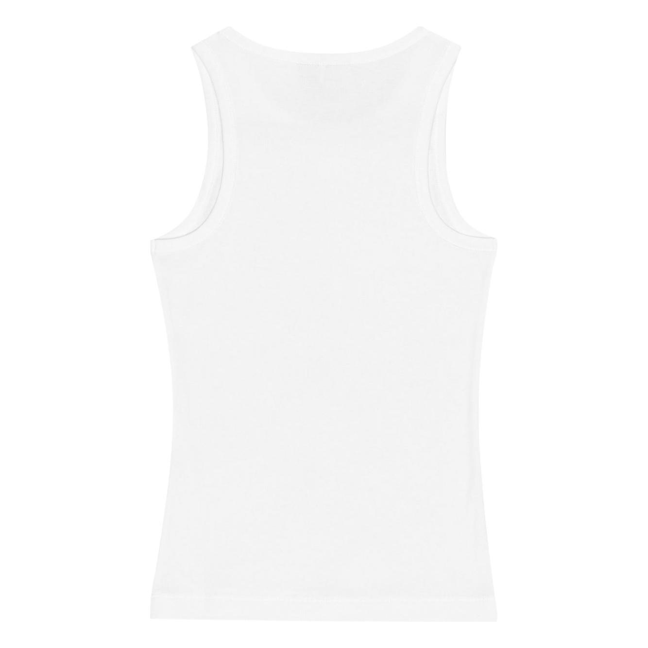 Ganni Cotton Rib Tank Top T3897151-P24