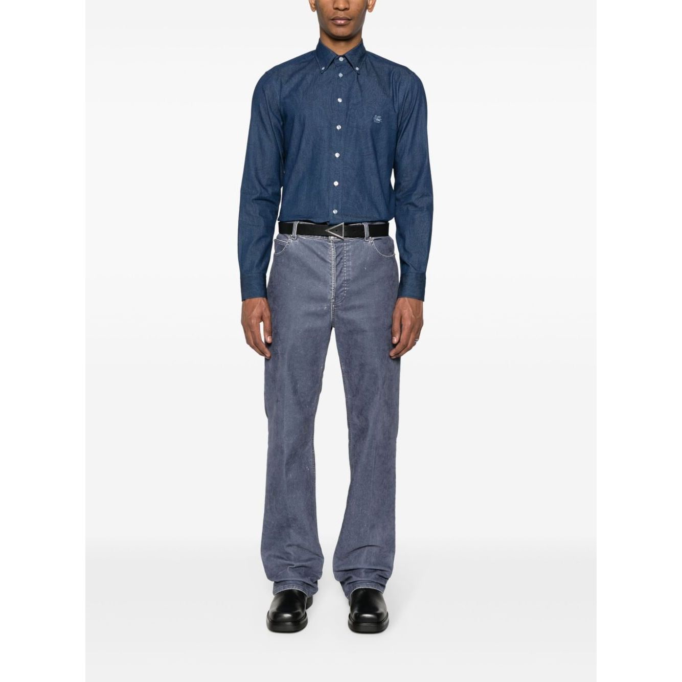 Etro Shirts Blue MRIB000499SA531X0883