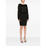 Saint Laurent open-back knitted dress 776019Y76LT1000