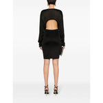 Saint Laurent open-back knitted dress 776019Y76LT1000