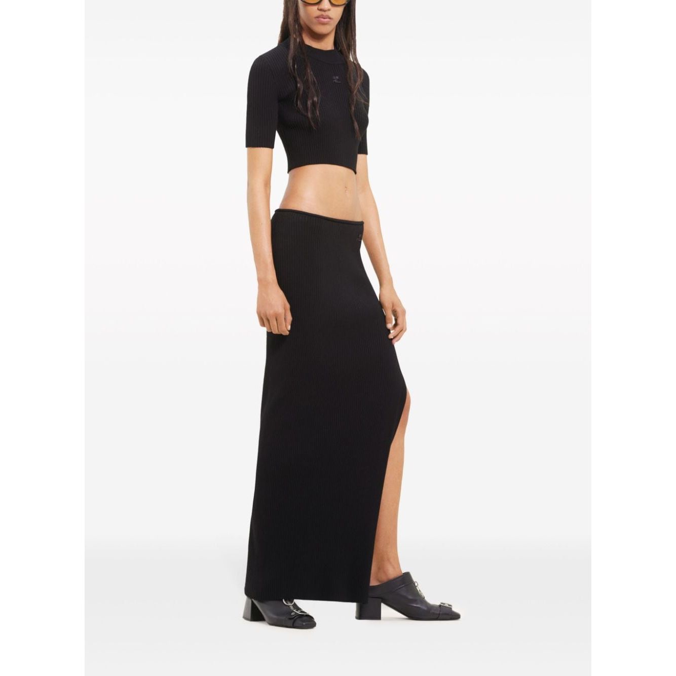 COURREGES PRE Skirts Black 124MJU145FI00019999