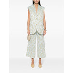 Erika Cavallini Semi-Couture Trousers MultiColour P4SQ02MXLAG