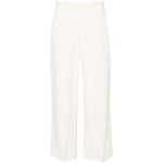 Erika Cavallini Semi-Couture Trousers White P4SR03A20