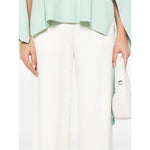 Erika Cavallini Semi-Couture Trousers White P4SR03A20