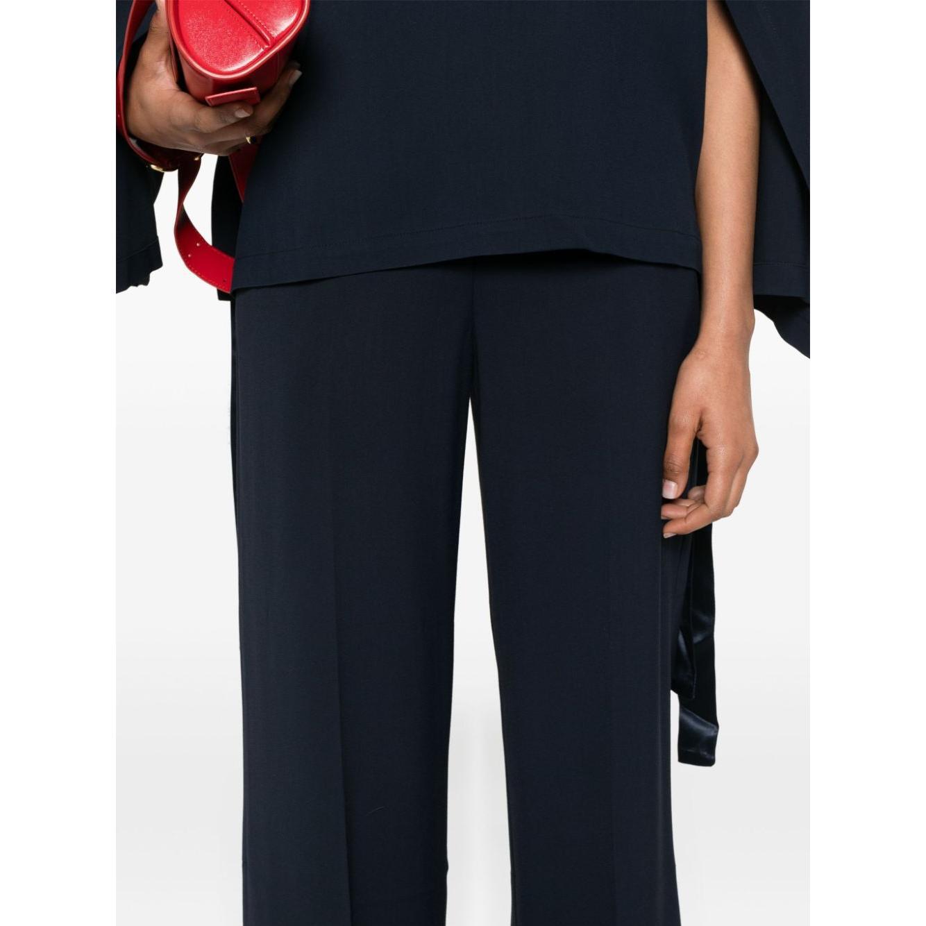 Erika Cavallini Semi-Couture Trousers Blue P4SR03K69