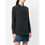 Equipment Shirts Black Q23E231TRUEBLACK-AI24