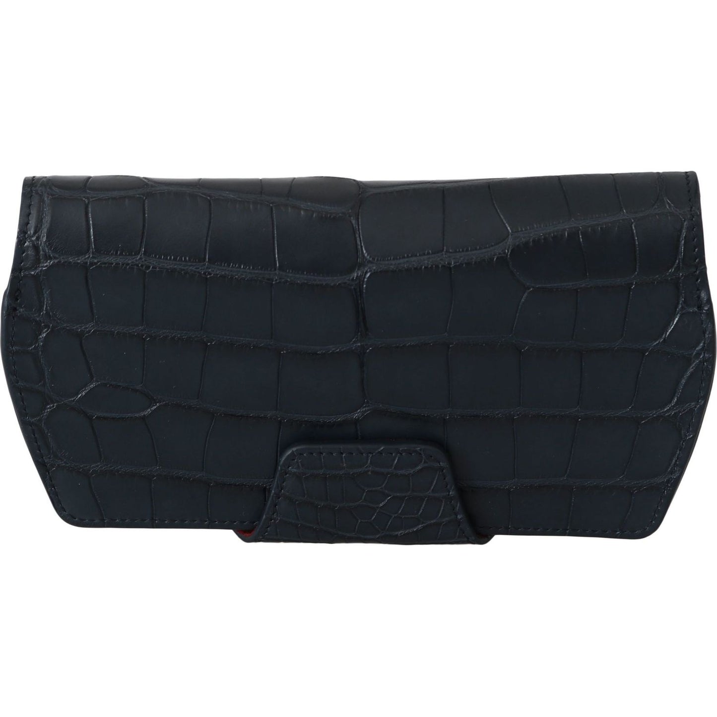 Dolce & Gabbana Blue Crocodile Eyewear Sunglasses Case Cover Pouch VAS8610