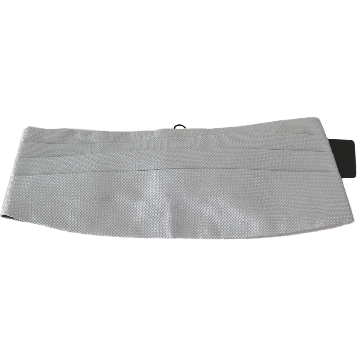 Dolce & Gabbana Gray Men Waist Belt 100% Silk Cummerbund BEL60454-48