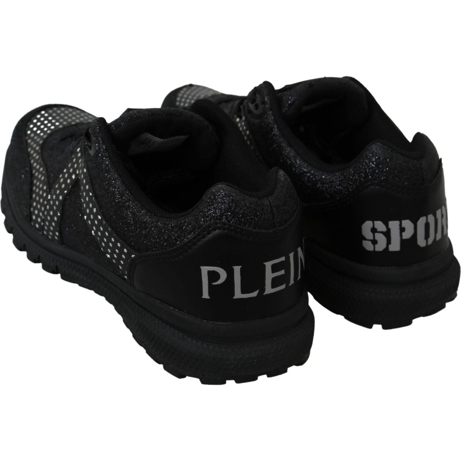 Philipp Plein Black Running Jasmines Sneakers Shoes