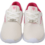 Philipp Plein White Pink Polyester Becky Sneakers Shoes LA7173-37