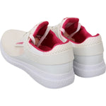 Philipp Plein White Pink Polyester Becky Sneakers Shoes LA7173-37