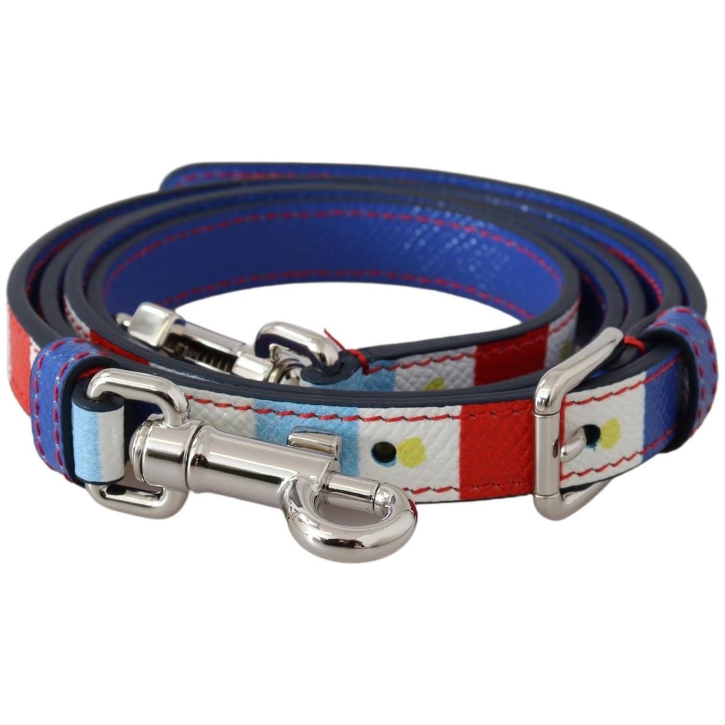 Dolce & Gabbana Multicolor 100% Leather Bag Accessory Shoulder Strap BEL8197