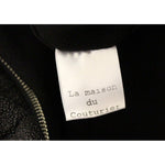 La Maison du Couturier Black Leather Jumpsuit GSS10365-2