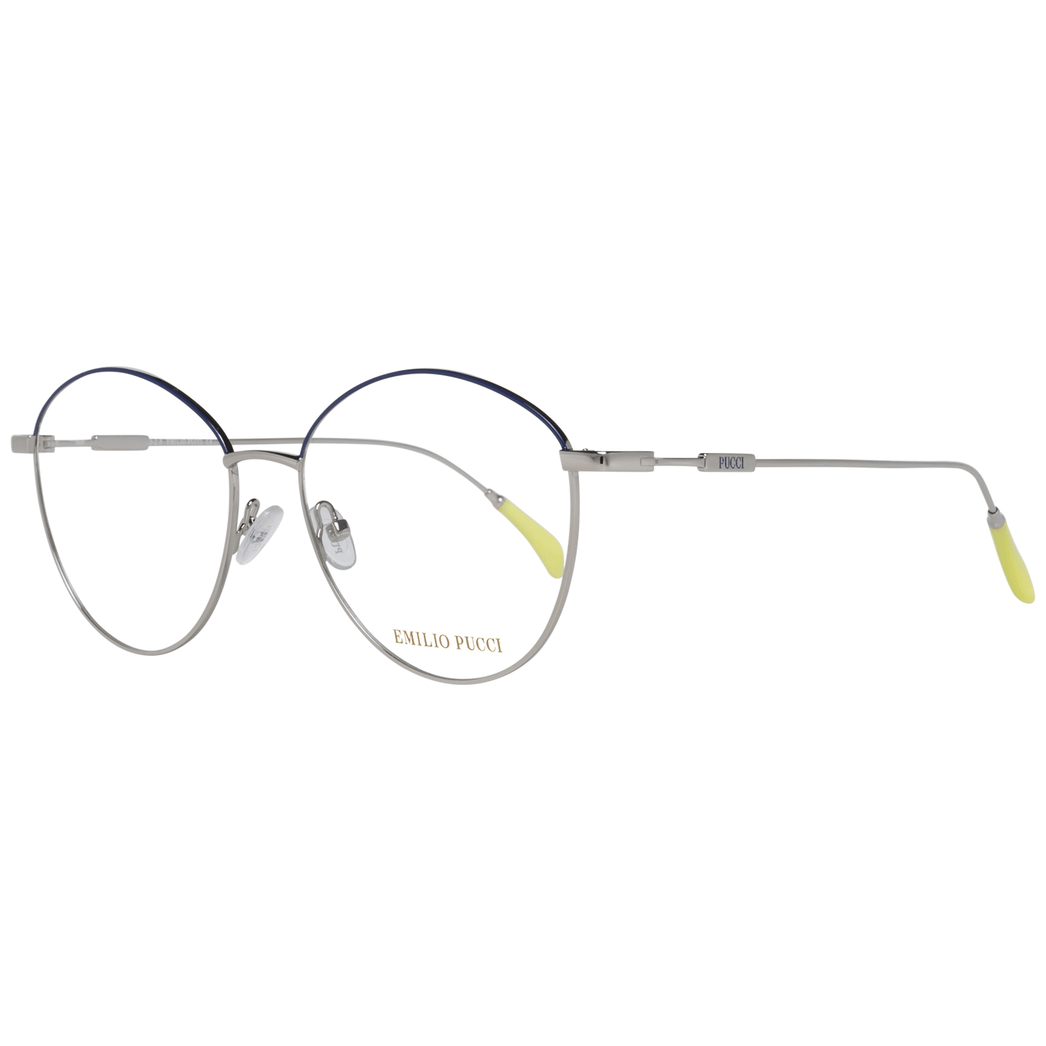 Emilio Pucci Blue Metal Glasses (Frames)