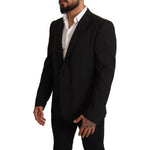 Dolce & Gabbana Black Striped MARTINI Jacket Blazer JKT2857-54