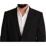 Dolce & Gabbana Black Striped MARTINI Jacket Blazer JKT2857-54