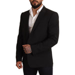 Dolce & Gabbana Black Striped MARTINI Jacket Blazer JKT2857-54