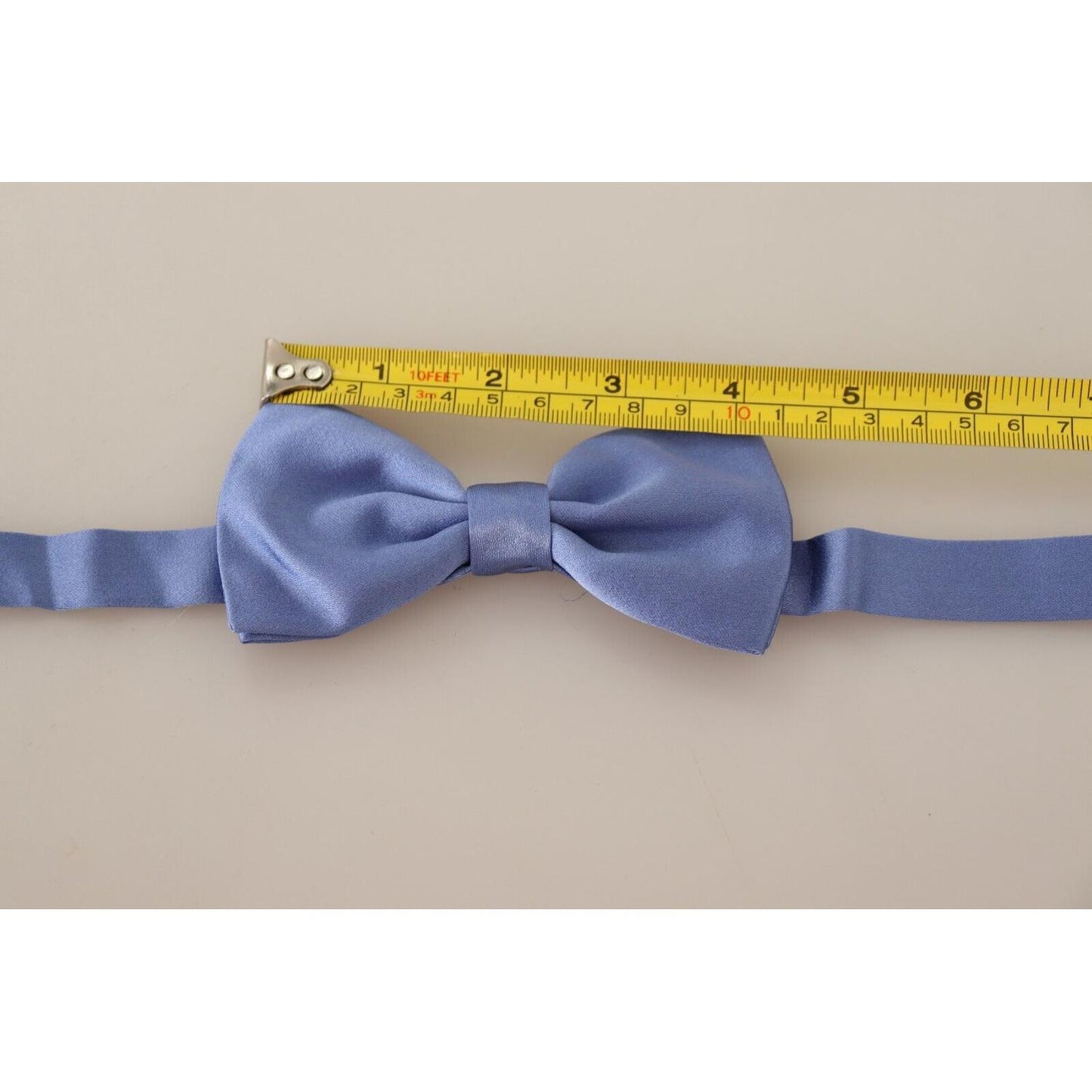Dolce & Gabbana Purple 100% Silk Adjustable Neck Papillon Bow Tie FT3527