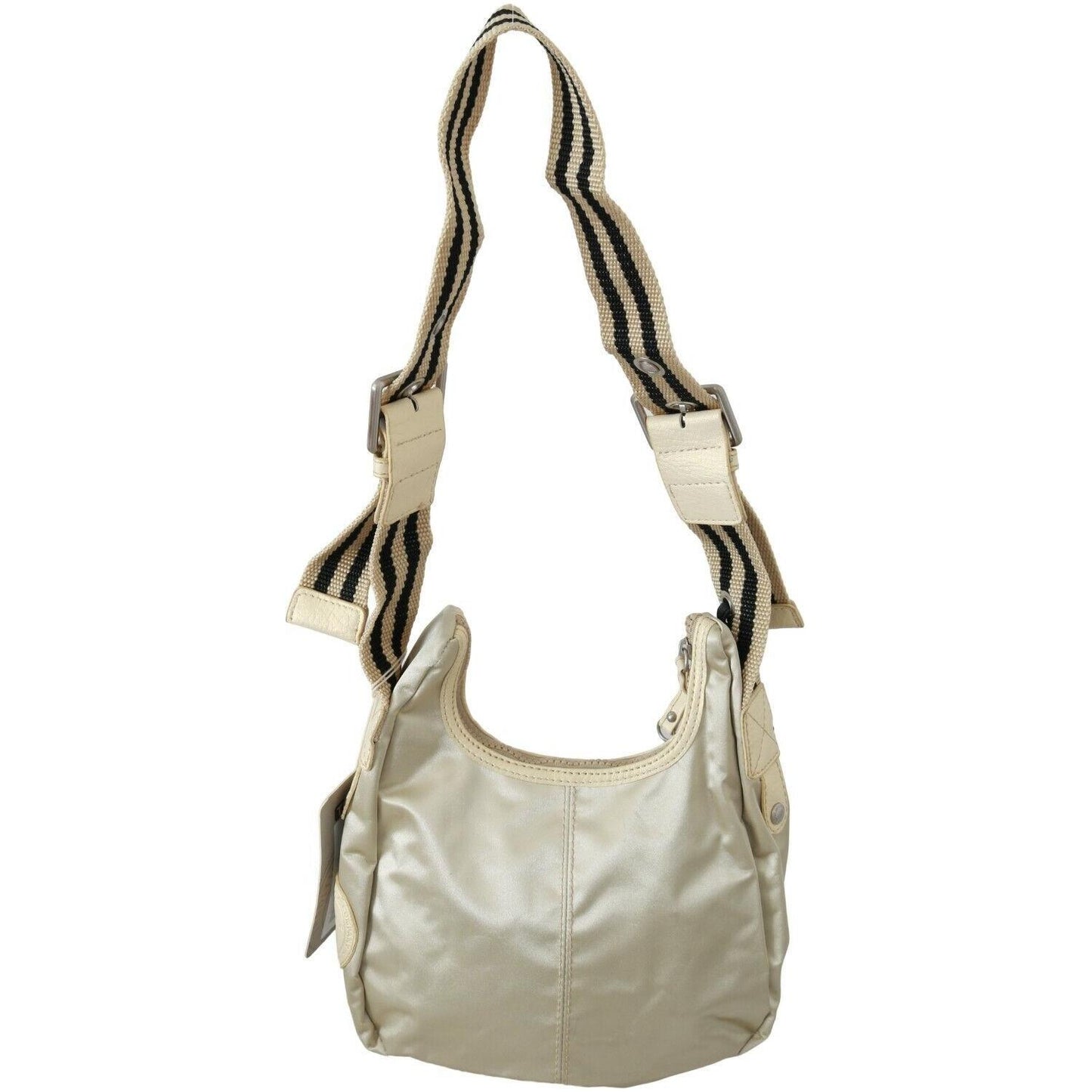 WAYFARER White Shoulder Crossbody Sling Fabric Purse VAS9185