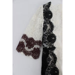 Dolce & Gabbana White Floral Lace Full Length Gown Dress NOC10174-1
