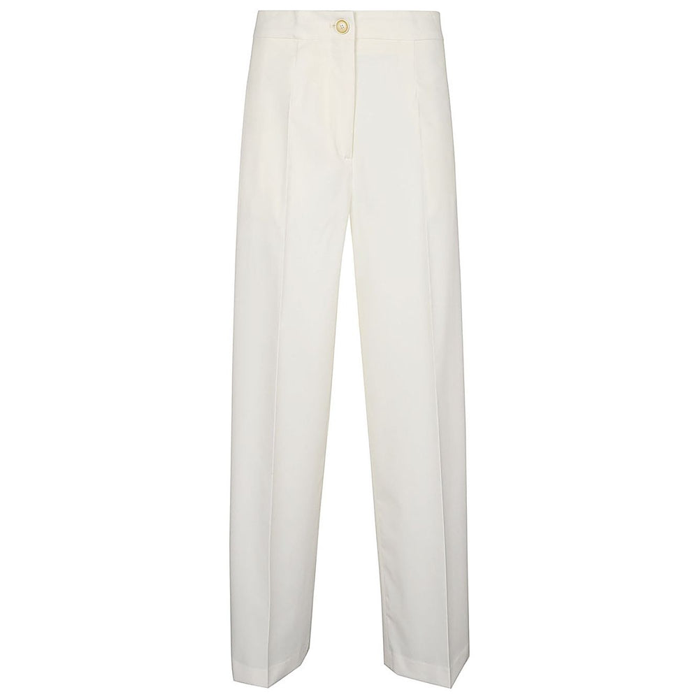 Erika Cavallini Semi-Couture Trousers White P4SH05A20-0