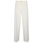 Erika Cavallini Semi-Couture Trousers White P4SH05A20-0