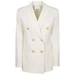 Erika Cavallini Semi-Couture Jackets White P4SH09A20-0