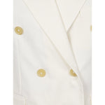 Erika Cavallini Semi-Couture Jackets White P4SH09A20-0